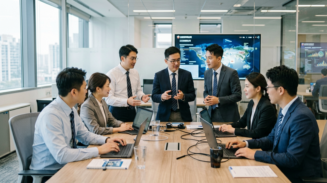 三亿体育科技公司办公环境外观照片